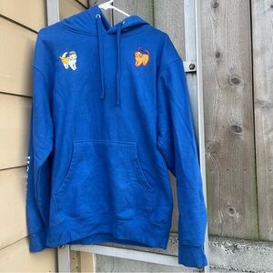 Emma Chamberlain Blue Limited Cat Hoodie